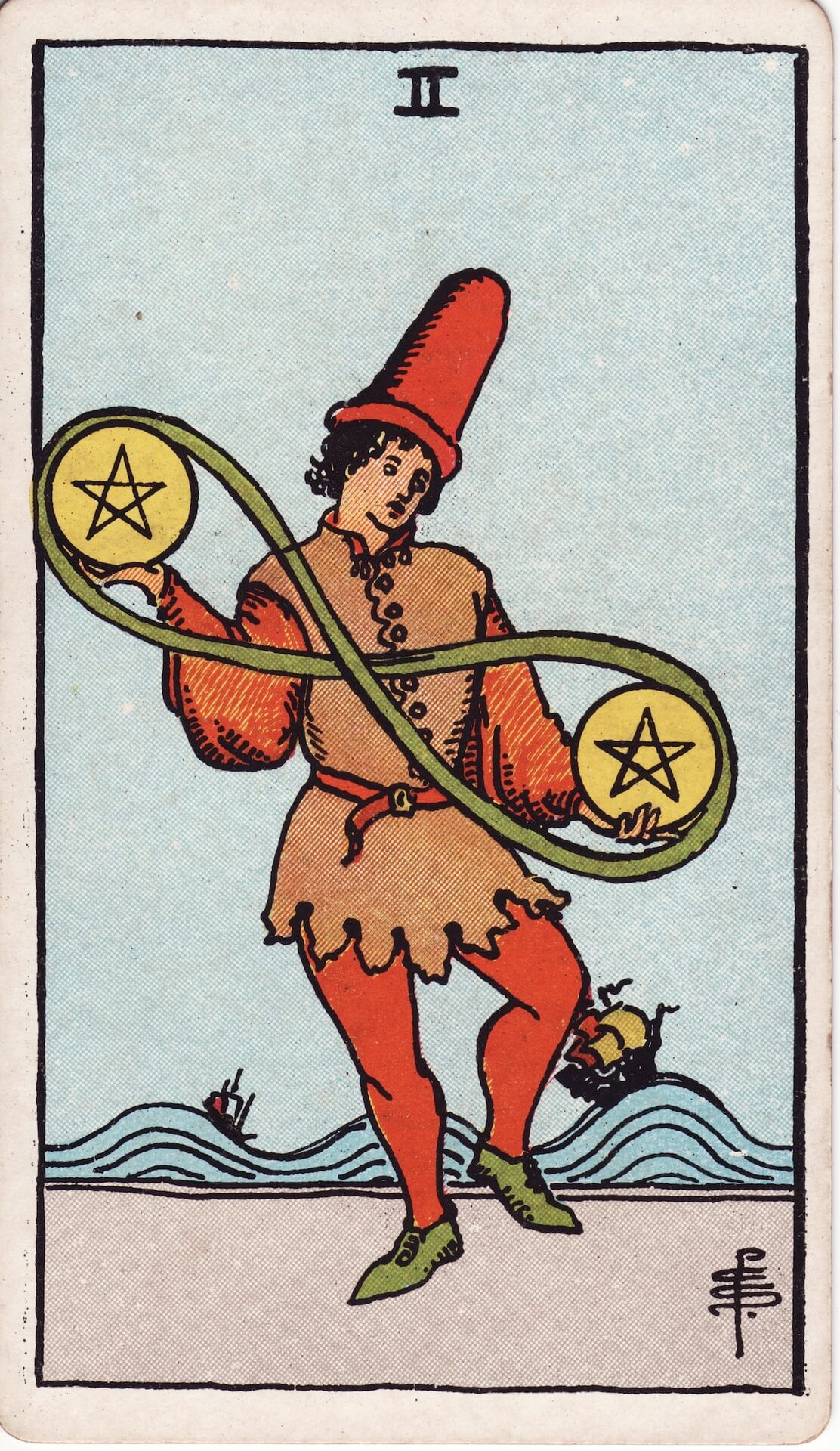 2 of Pentacles