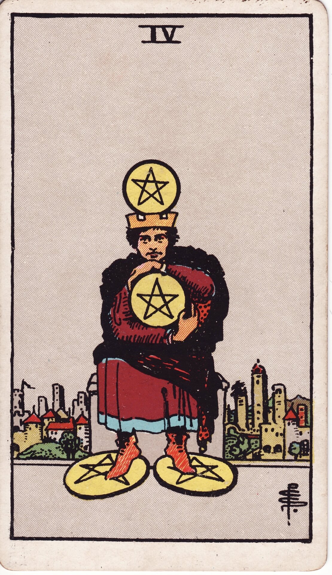 4 of Pentacles