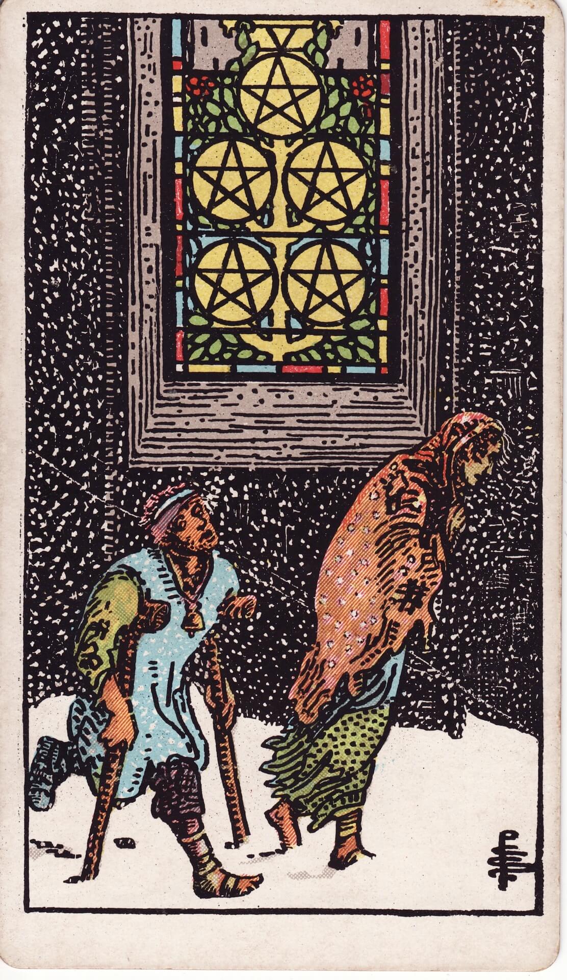 5 of Pentacles