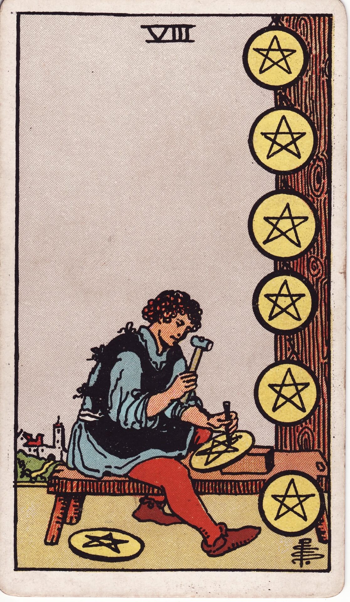 8 of Pentacles