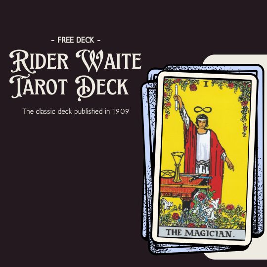 Rider Waite Tarot Deck