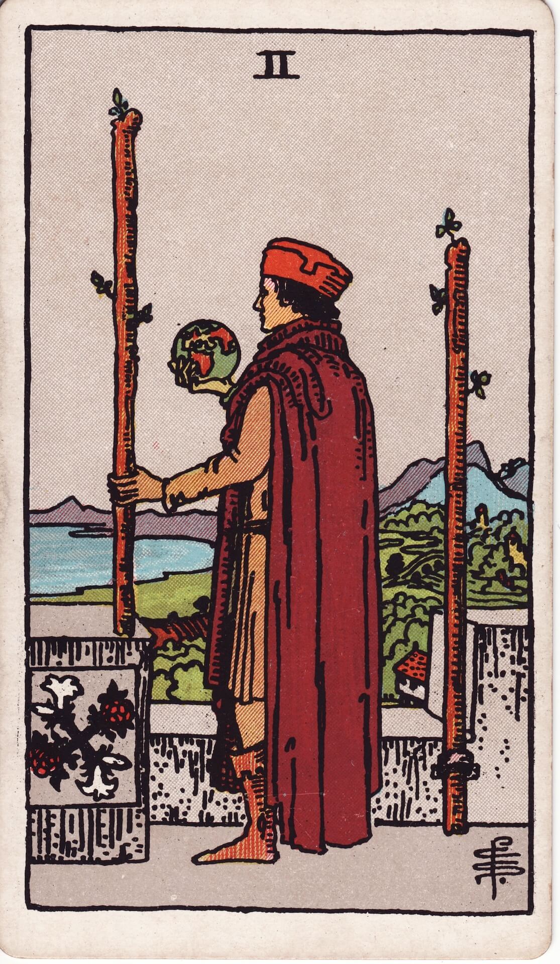 2 of Wands