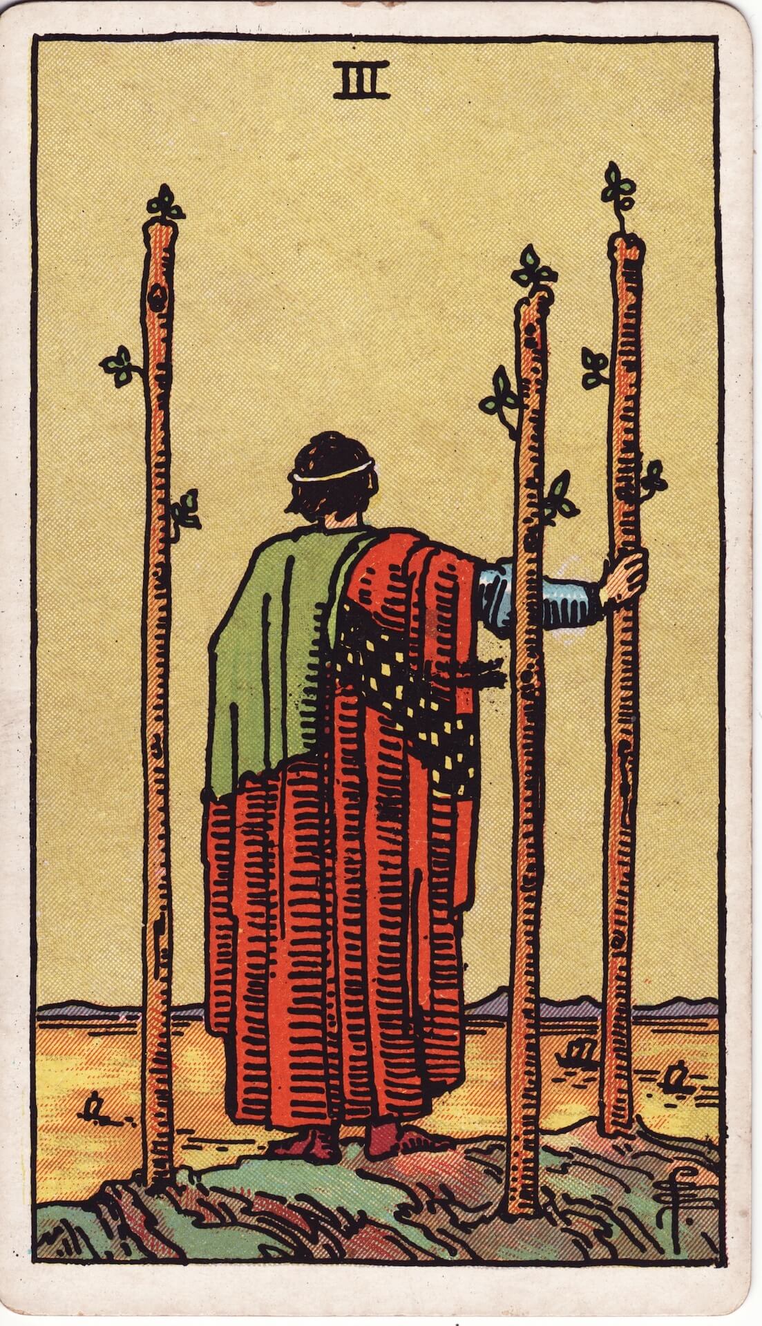 3 of Wands