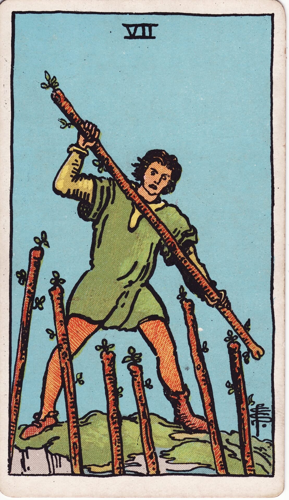 7 of Wands