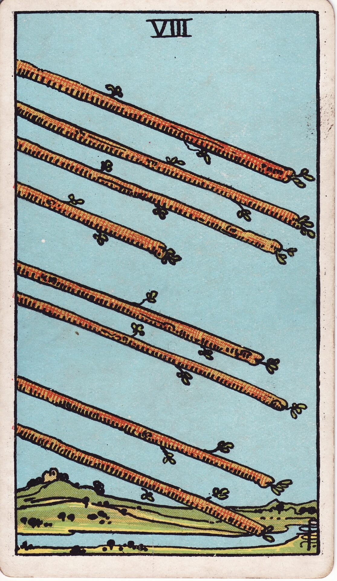 8 of Wands