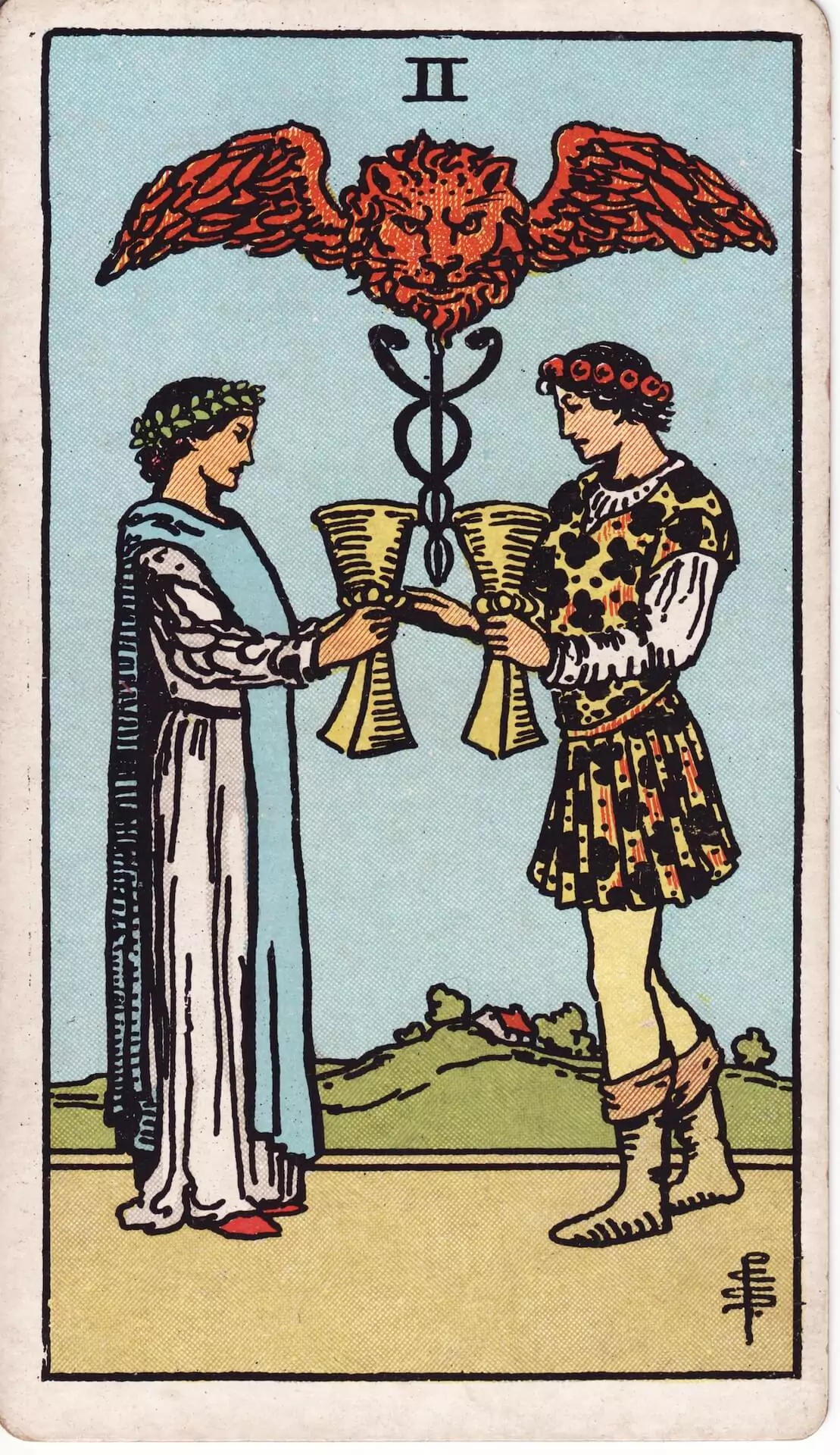 2 of Cups