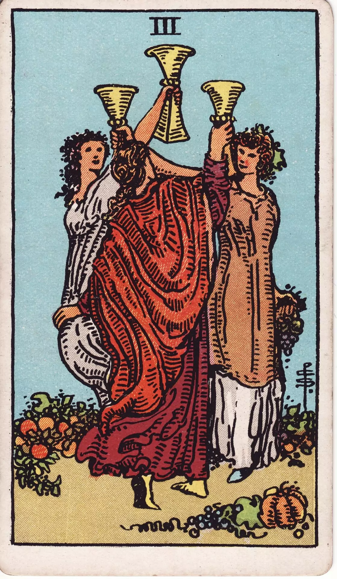 3 of Cups