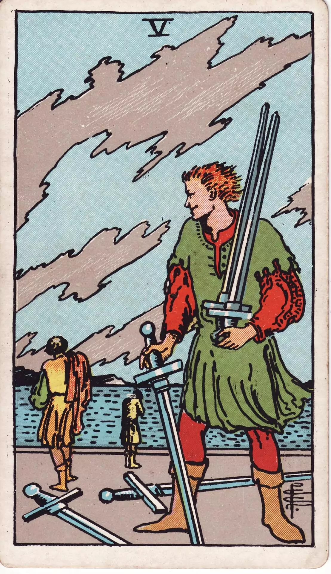 5 of Swords